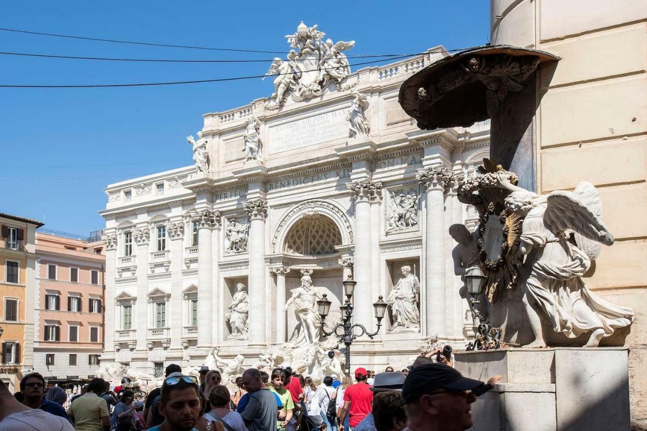 La Finestra Su Fontana Di Trevi - Charming View Apartment โรม ภายนอก รูปภาพ
